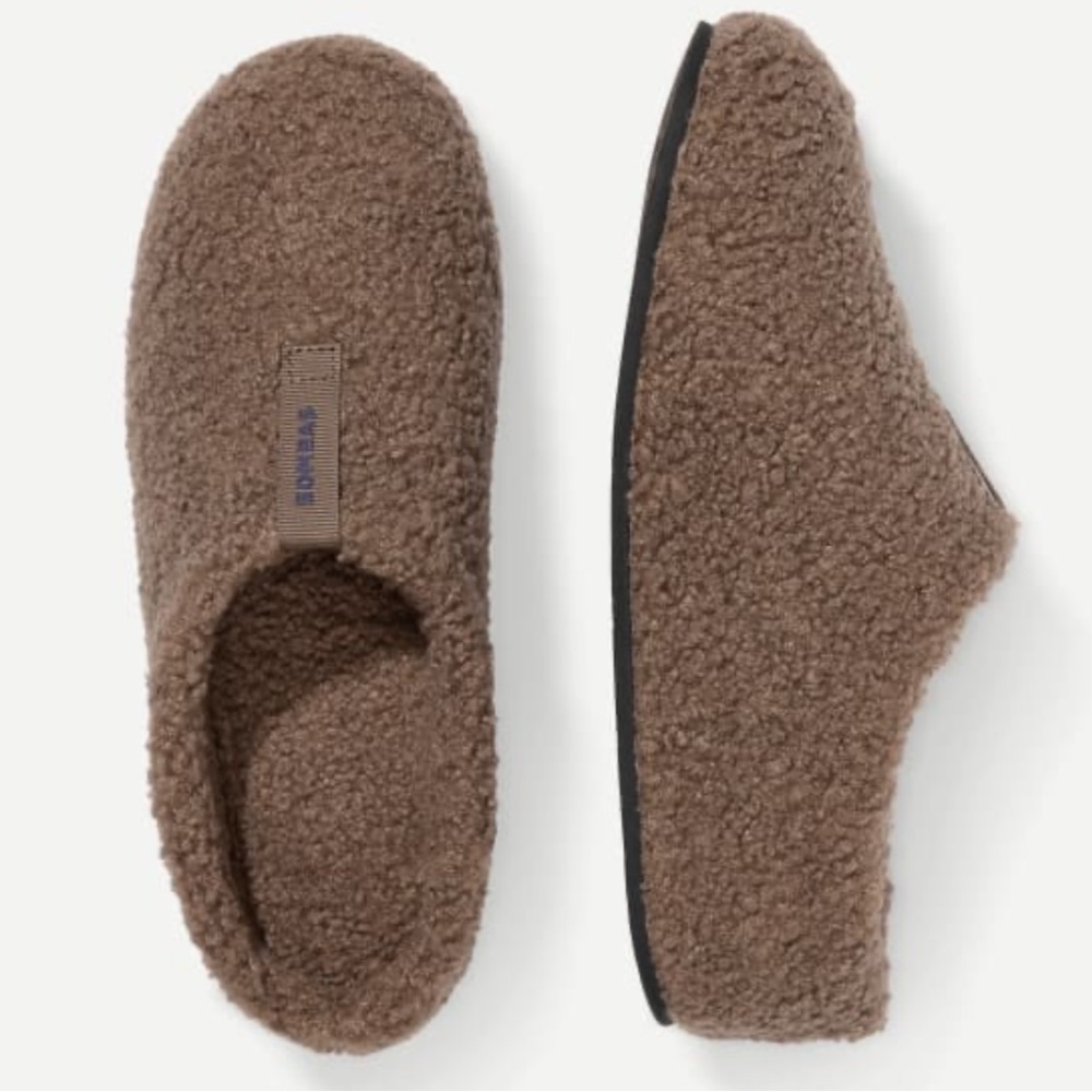Women's Sunday Slipper Bombas Mocha Size 5 NWOT